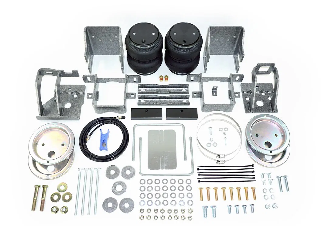 HP10387-J – PACBRAKE Helper Spring Kit, Air Spring With Internal Jounce Bumper Frame Mount Up To 5000 Pound Load Capa...
